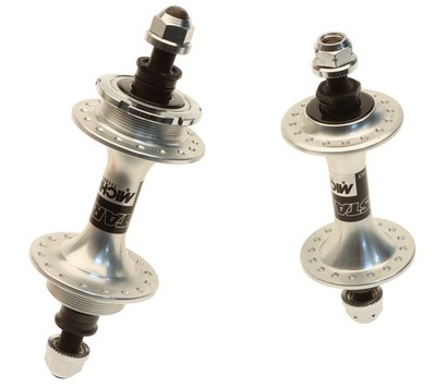 Miche Primato Pista Fixed/Free Gear 32H Low Flange Track Hub Set