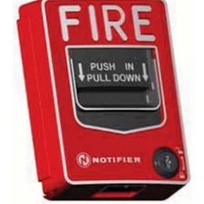 Notifier NBG-12 Pull Station Manual NBG-12 Dual Action No-Code Red Plastic Conv