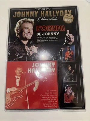 JOHNNY HALLYDAY L'Olympia de Johnny- Stars Forever- Edition collector + CD - Photo 1/2