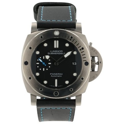 Panerai Luminor Submersible Black Dial Titanium 47mm Automatic Men s PAM1305