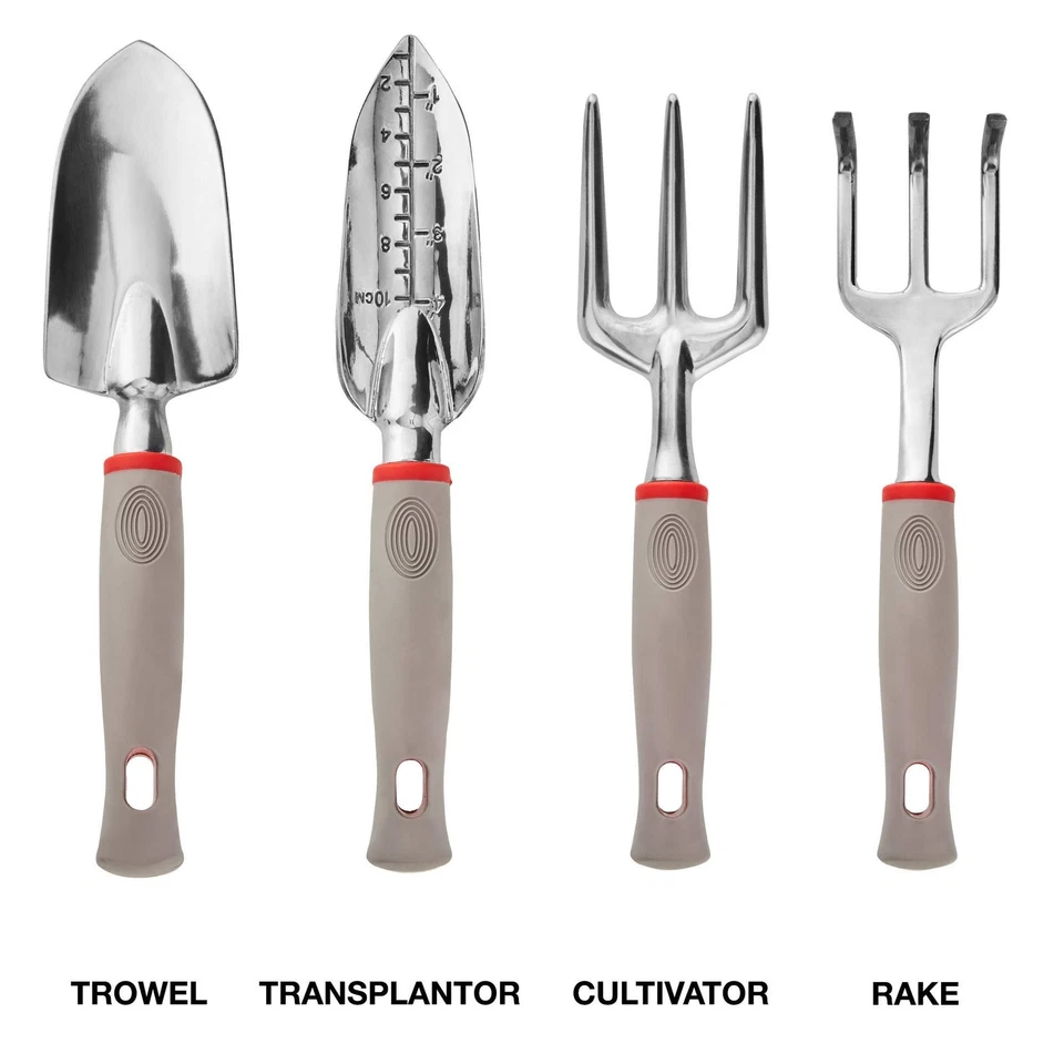 61090a Juego de herramientas de jardín de 8 piezas Juego de herramientas de jardinería de alta resistencia para el hogar Jardín Planti Foto 2 de 4