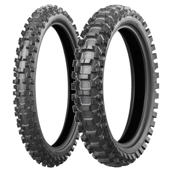 TYRE PAIR BRIDGESTONE 80/100-21 B.CROSS X20 DOT22 + 110/100-18 B.CROSS X20
