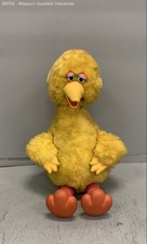 Vintage 1986 Ideal Toy Corp Story Magic talking Big Bird Plush doll