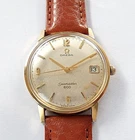 1966 GOLD FILLED OMEGA SEAMASTER 600 17 JEWELS MANS WRIST WATCH CAL 611 WORKING