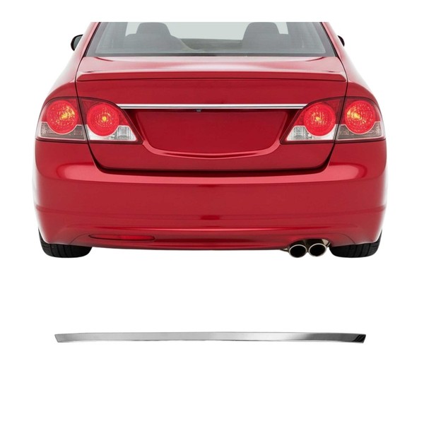 Heckklappe KofferraumöFfner Griff FüR Honda Civic Limo 2006-2011 Edelstahl Chrom-image