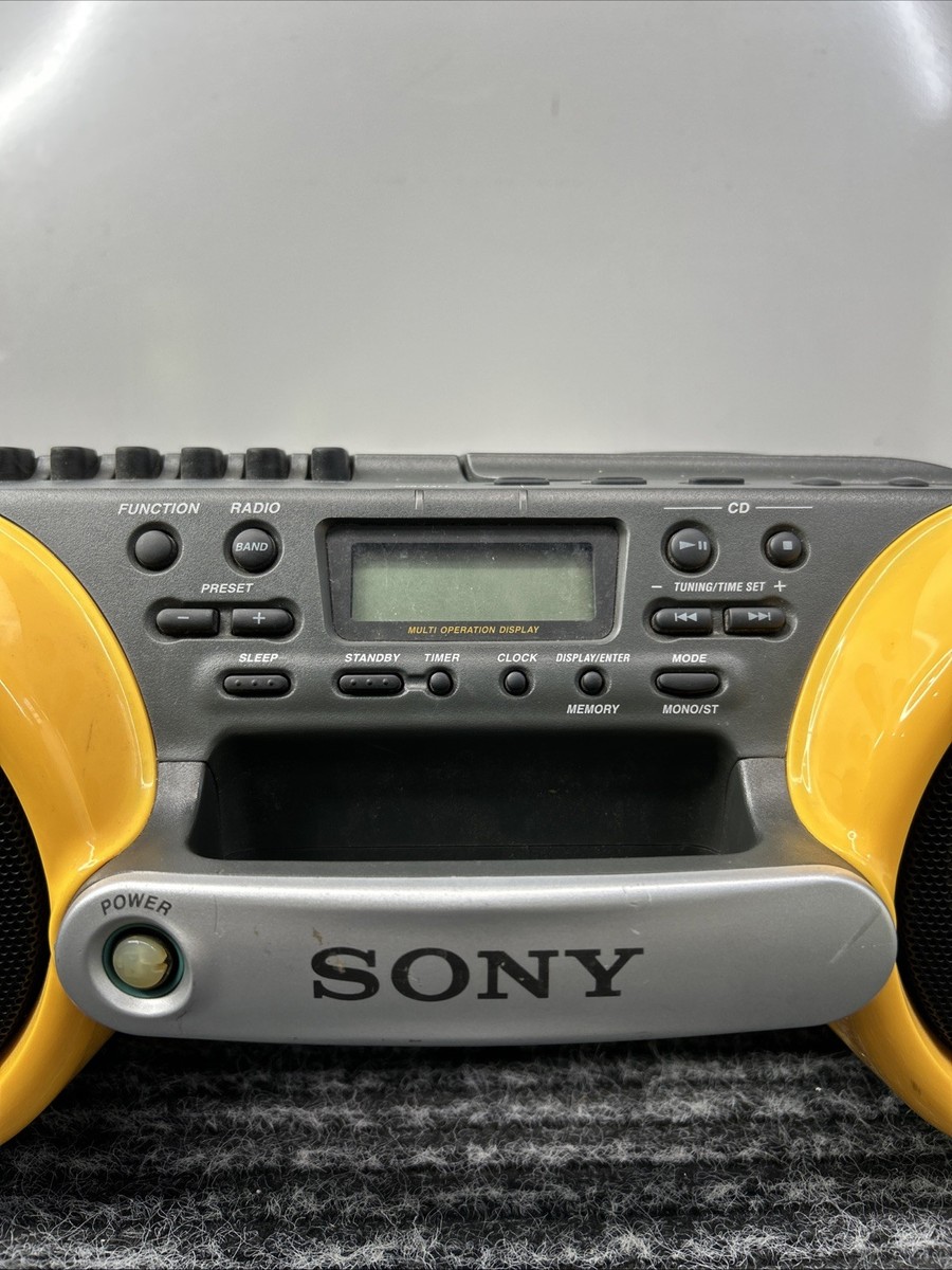 SONY CFD-980 CDラジカセ Sony CFD-980BK CD/Cassette Boombox for sale online | eBay