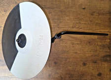 Roland CY-5 Hi Hat Cymbal Crash Splash With Mounting Arm