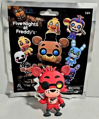 Five Nights At Freddy s FNAF Series 1 Figural Bag Clip Keychain FOXY