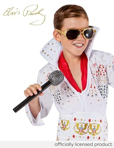 Disfraz de Rubie's Deluxe para niño Elvis, talla grande, un color Foto 2 de 4