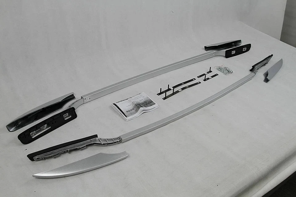 2PCS Roof Rail Luggage Carrier Fit For Acura RDX 2012-2018 All New Aluminum - Imagem 2 de 4