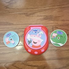 Peppa Pig Battery Operated Musical Toy with 3 Discs Cartoon Character