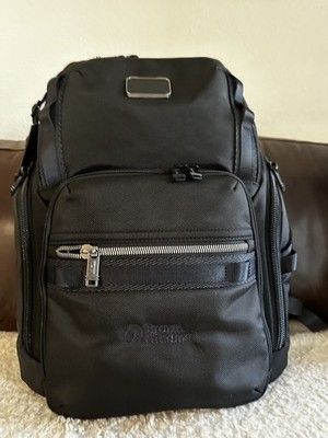 TUMI Alpha Bravo All Black Travel Backpack