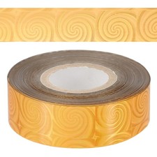 0.79"x400Ft Hot Stamping Foil Paper Roll, Golden Style 3