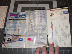 Popful Mail Sega CD with Manual and Insert - Authentic - Tested