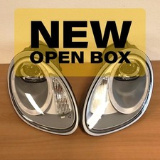 Silver Led Bi-xenon Headlight For 05-08 Porsche 987 Boxster Cayman - Open Box