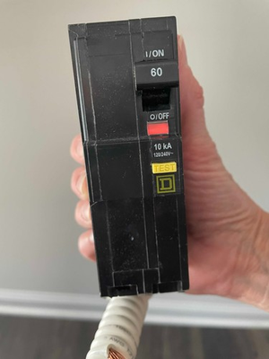 #ad Square D QO260GFI3W do not confuse with lesser cheaper model QO260GFI $95.00