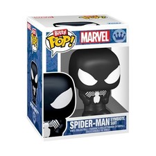 Funko Bitty Pop! - Spider-Man (traje simbionte) - CHASE 1/3 - Marvel Spider-Man