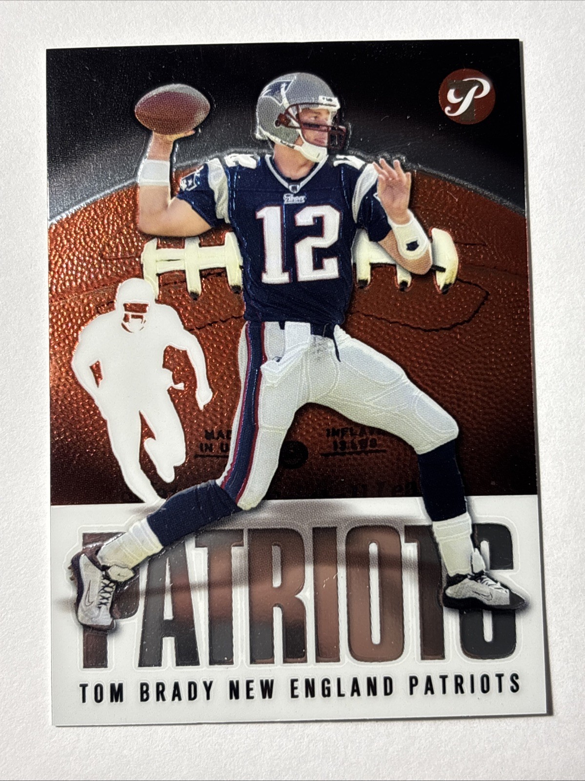 2003 Topps Pristine #26 Tom Brady Patriots GOAT!!