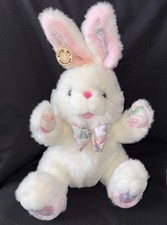 Vintage 1991 Cuddle Wit Plush Easter Bunny Bow Tie 17