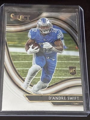 D'Andre Swift 2020 Select Football Rookie Field Level
