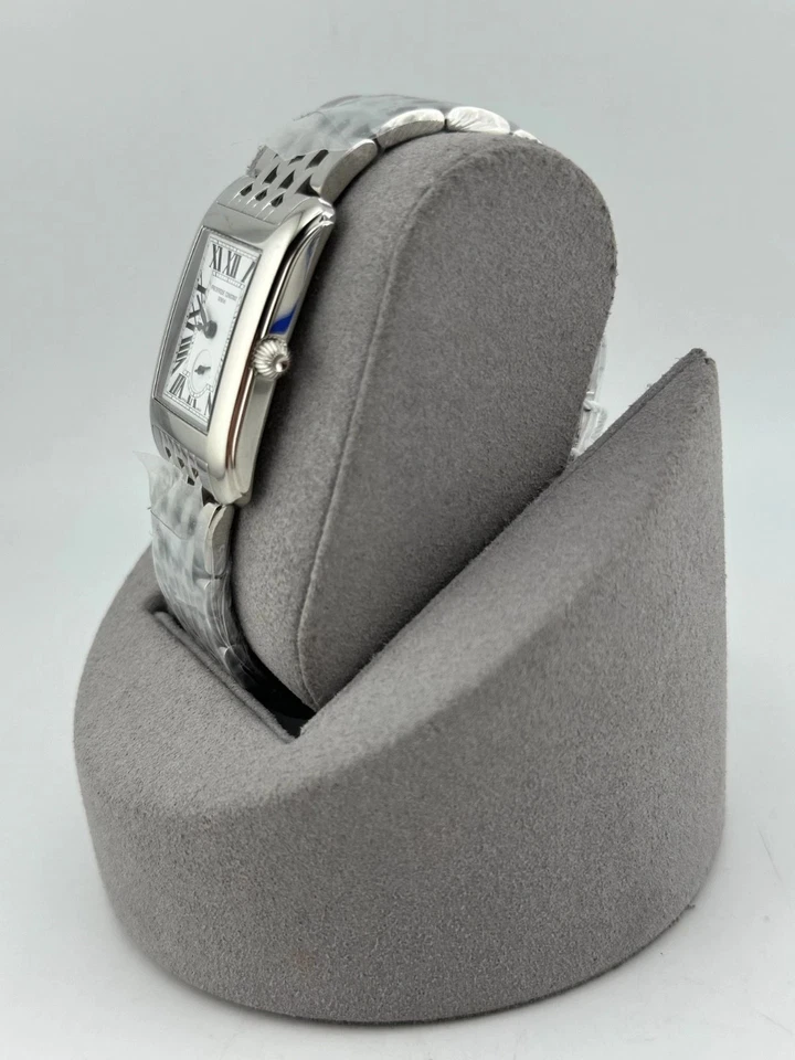 Frederique Constant Classics Carrée FC-200MC26B aço novo + na caixa - Imagem 2 de 4