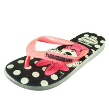 Havaianas Youth Girls Flip Flop Shoes Size 3-4 Medium Pink Synthetic Slip On