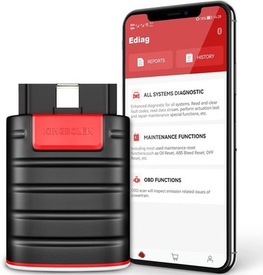 KINGBOLEN Ediag OBD2 Fehlercode Auslesegerät Scanner Diagnosegerät ECU Codierung