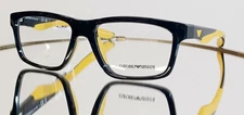 EMPORIO ARMANI AE 3220U 5017 SHINNY BLACK Eyeglasses Plastic New 57-17-145