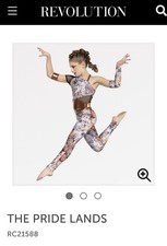 Revolution  The Pride Lands  Acro Dance Costume Adult Medium