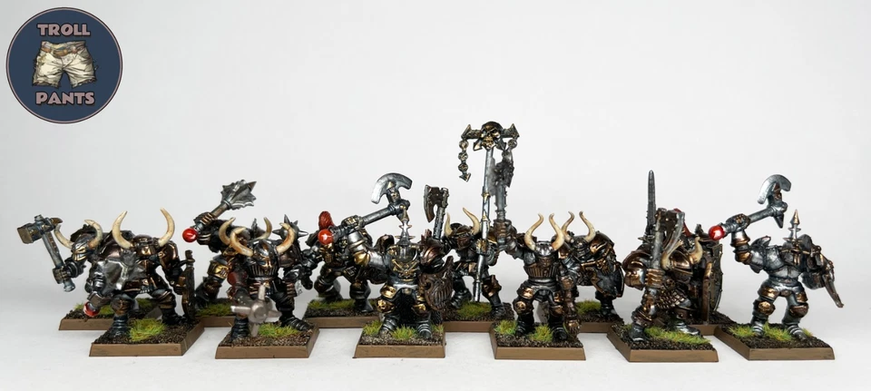 Warhammer Vecchio Mondo - Guerrieri del Caos - 12 Vecchi Guerrieri del Caos - Immagine 2 di 4