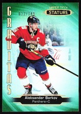 2020-21 Upper Deck Stature Gravitas Green Aleksander Barkov 022/149 Florida