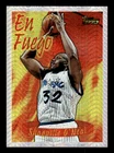 Shaquille O'Neal Orlando Magic 1995 Topps En Fuego Insert Basketball