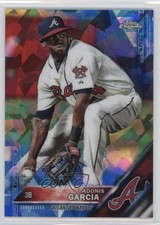 2016 Topps Box Set Chrome Sapphire Edition /250 Adonis Garcia #659 2f4