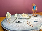 Vintage Star Wars -- Last 17 Lumat Bow __ Weapons __ Figures __ Accessories lot