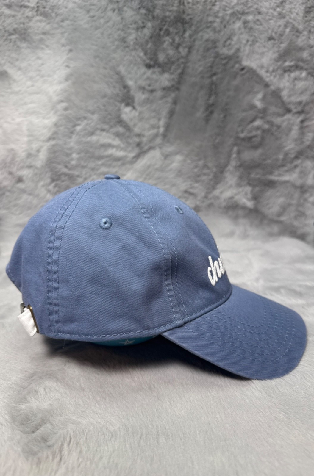 Chubbies Hat Cap Blue Embroidered Script Strap Ba… - image 5