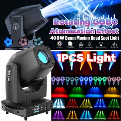 400W Zoom LED Wash Moving Head Beam Gobo Prisma DMX Disco Bühnenlicht Show DJ DE