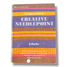 Complete Guide to Creative Needlepoint Jo Bucher Vintage Craft Book
