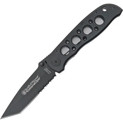 SMITH & WESSON Smith and Wesson Extreme Ops Part Serrated Drop Point Knife