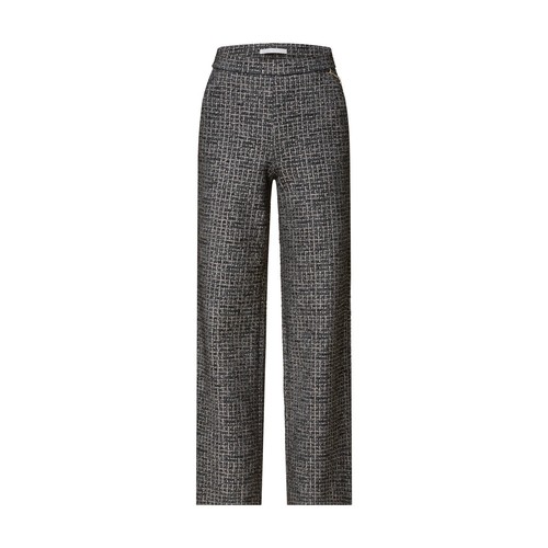 RAFFAELLO ROSSI Schlupfhose Boucle grau schwarz Karo Palina long UVP: 199,95€
