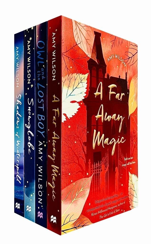 Amy Wilson Collection 4 Books Set A Far Away Magic, Shadows of Winterspell
