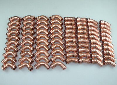 80 x VIEGA PROFIPRESS BOGEN 22 MM x 90°/45° SET WINKEL FITTINGE PRESSFITTINGE