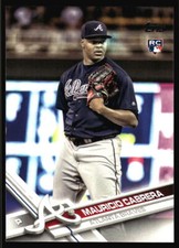 2017 Topps Mauricio Cabrera  Rookie  #455 Atlanta Braves