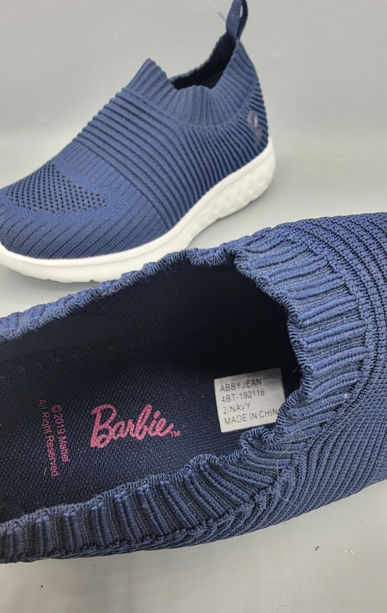 M Women's Barbie Branded Stretch Yoga Knit Slip On Travel Walking