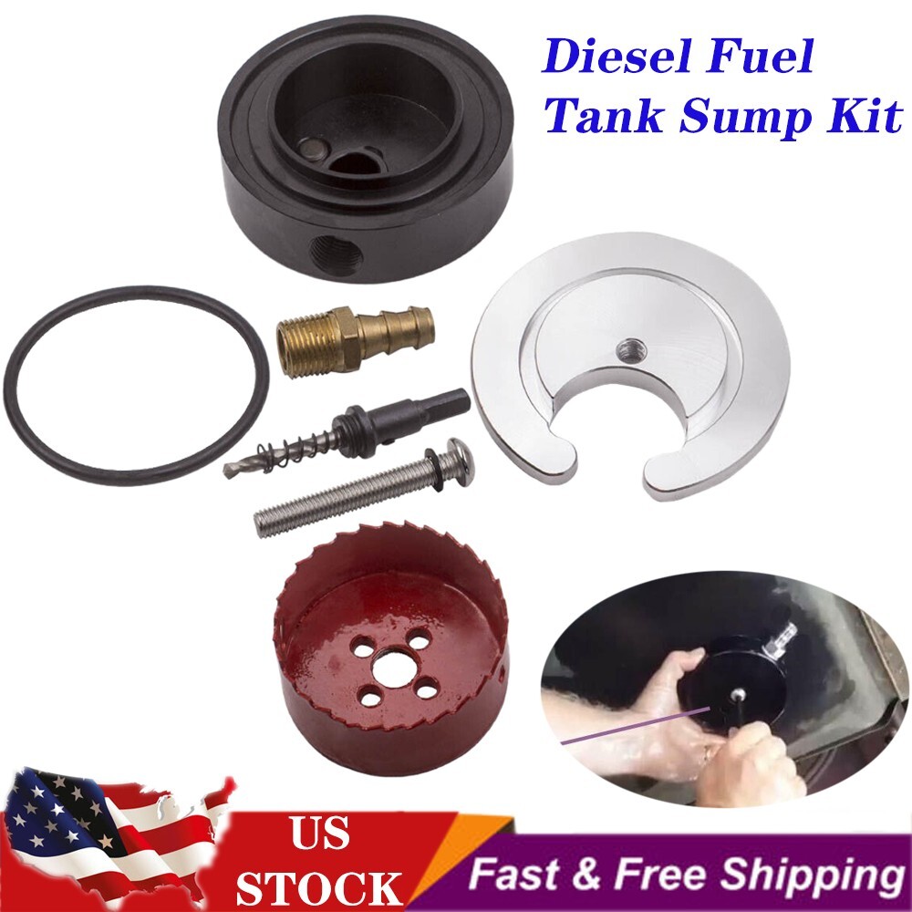 Fuel Tank Sump Kit For Cummins Powerstroke Duramax FASS Airdog Fuelab Pump thumbnail 3