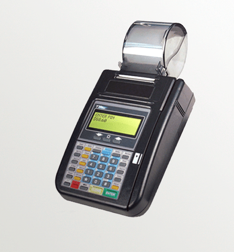 Hypercom T7Plus Kreditkartenautomat ohne Netzteil *ENTSPERRT*  - Bild 1 von 2