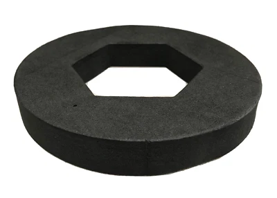 Extra Thick Doughnut 17mm Flat Foam Seal Washer WC Toilet Cistern 125mm Donut