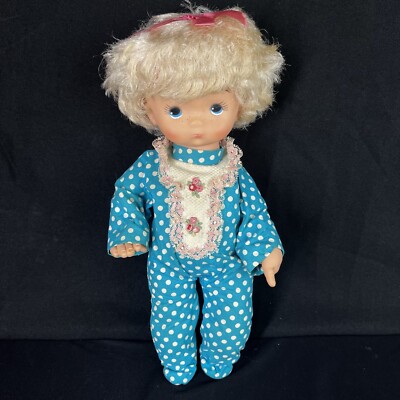 ANCIENNE POUPEE AMERINDIENNE MARQUEE JOLLY TOYS 1965