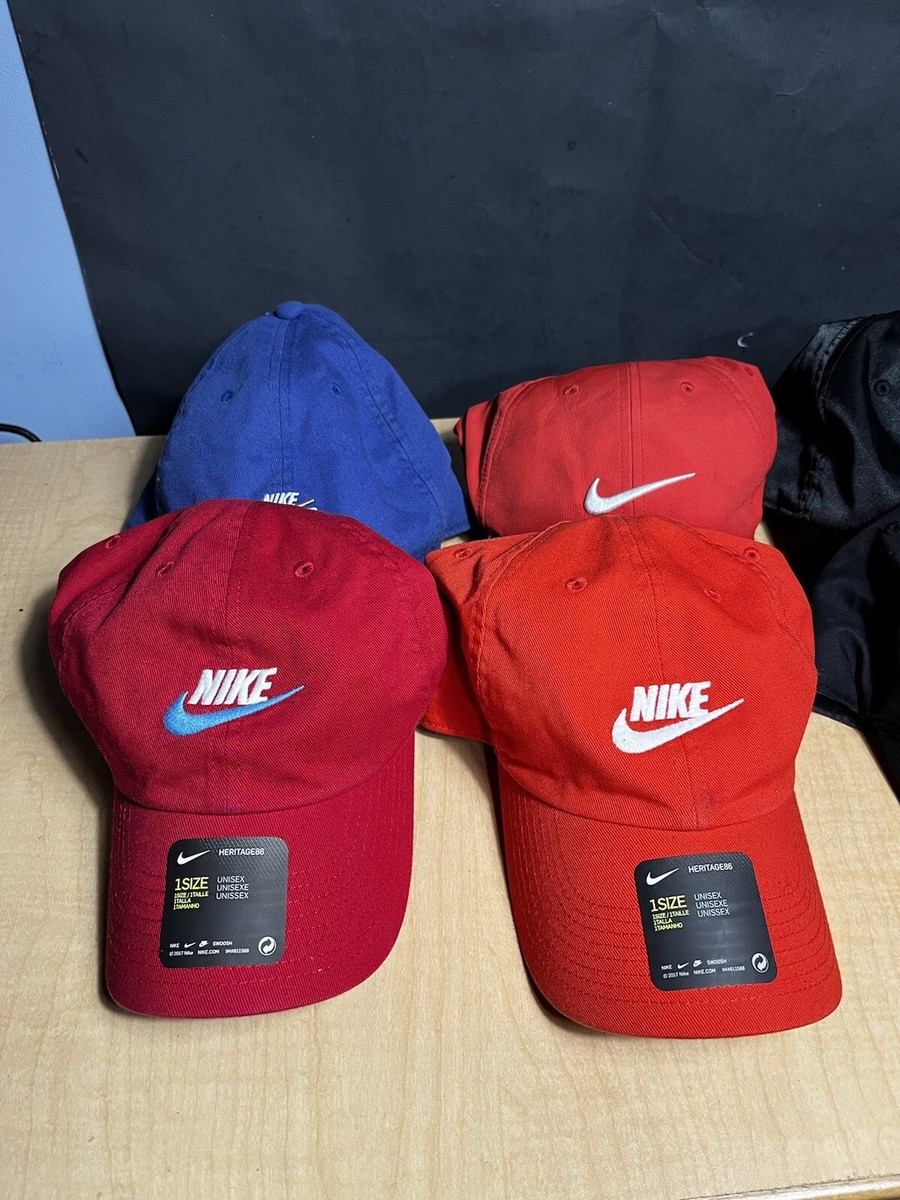 Nike Hat Bundle Lot 9 Denim Blue Y2K Demon Hat Brim Retro  display picture 1