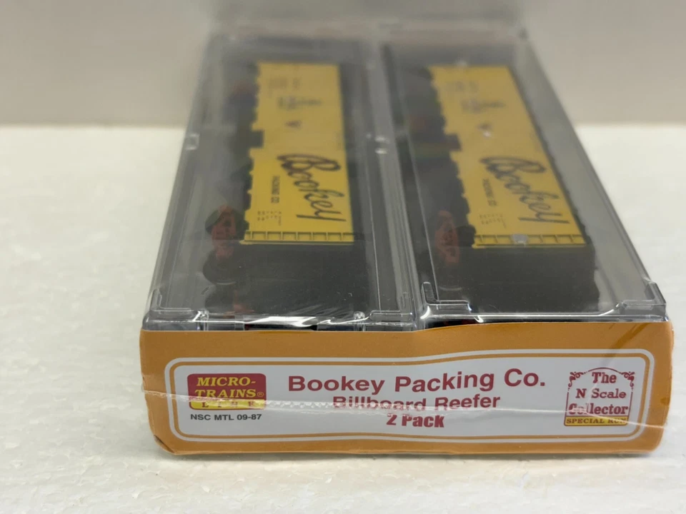 N Scale Micro Trains MTL Special Run 09-87 Bookey Packing Co 2-Pack - Image 2 of 3