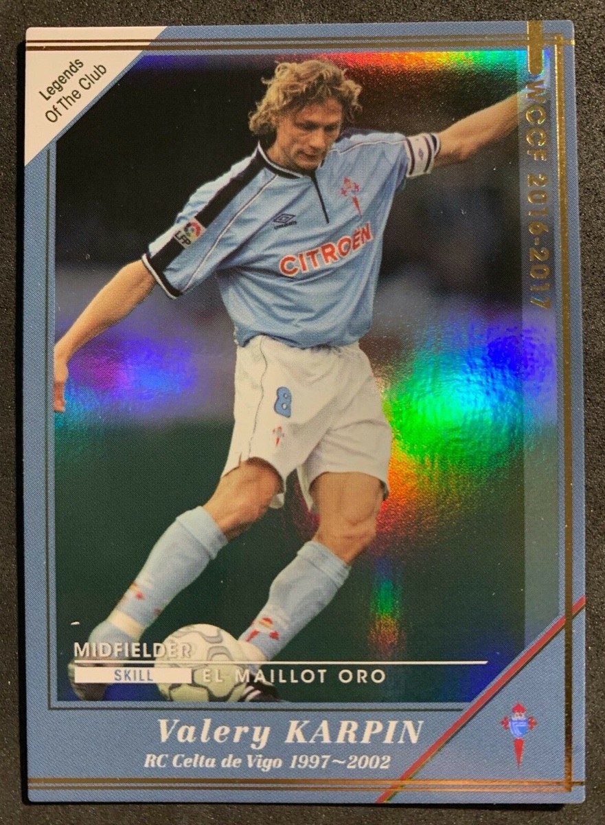 2016-17 Panini WCCF Legends of Club LEOC Valery Karpin Celta Vigo